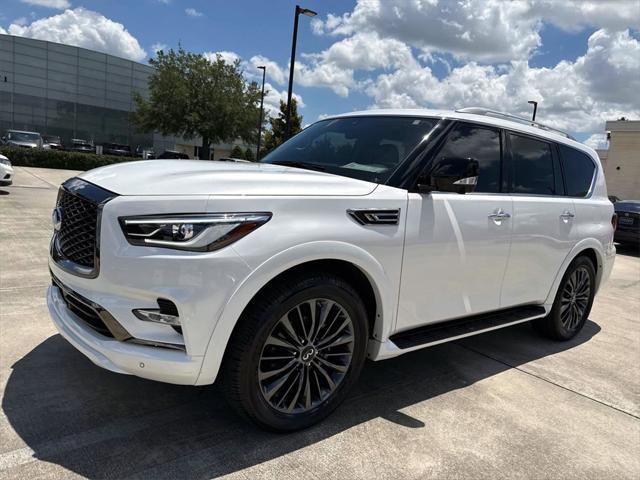 used 2021 INFINITI QX80 car, priced at $37,900