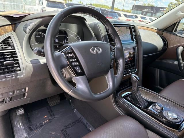 used 2021 INFINITI QX80 car, priced at $37,900