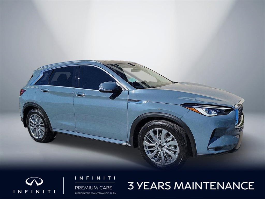new 2025 INFINITI QX50 car, priced at $48,505