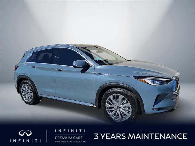 new 2025 INFINITI QX50 car, priced at $50,250