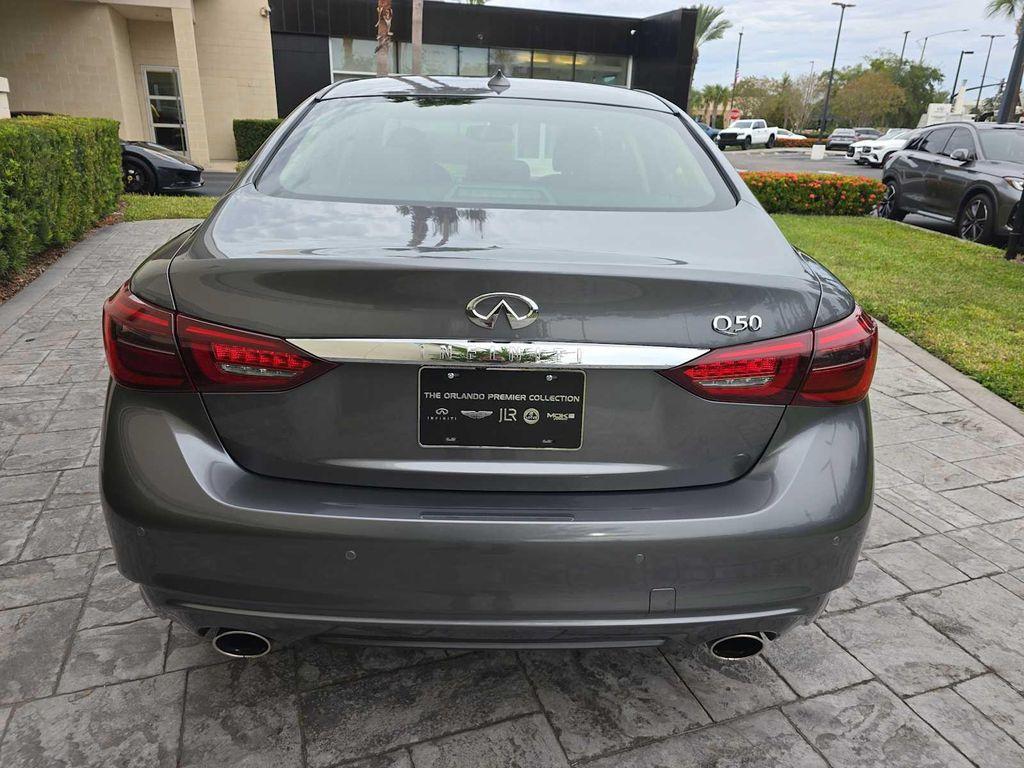 used 2024 INFINITI Q50 car, priced at $35,900
