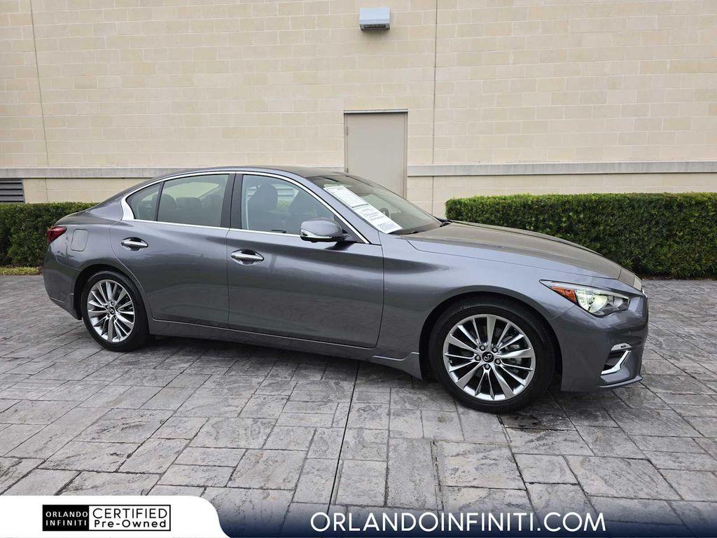used 2024 INFINITI Q50 car, priced at $35,900