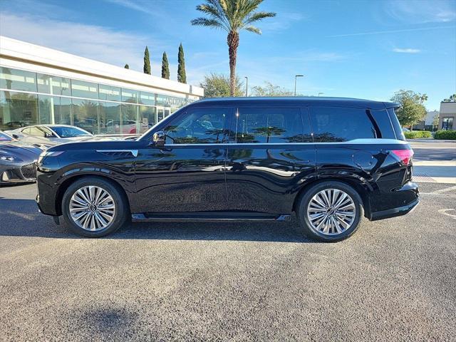 new 2025 INFINITI QX80 car, priced at $92,100