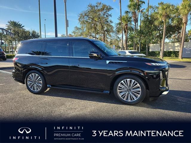 new 2025 INFINITI QX80 car, priced at $92,100