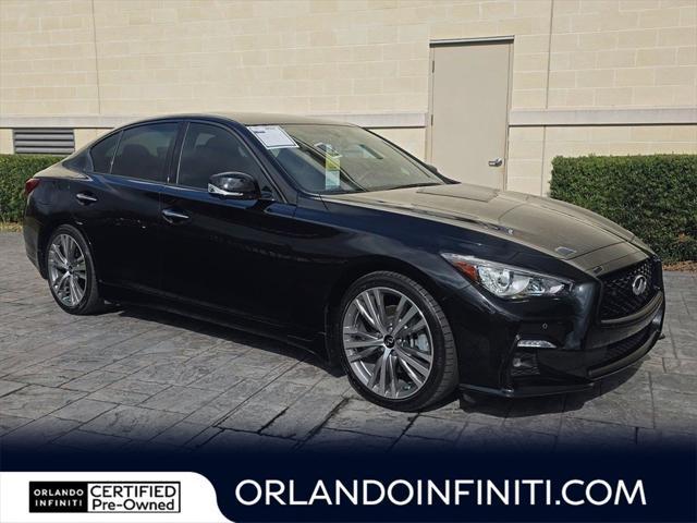 used 2023 INFINITI Q50 car, priced at $34,500