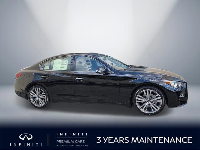 new 2024 INFINITI Q50 car, priced at $52,547