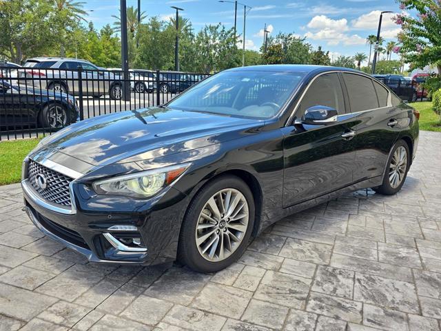used 2024 INFINITI Q50 car, priced at $37,507