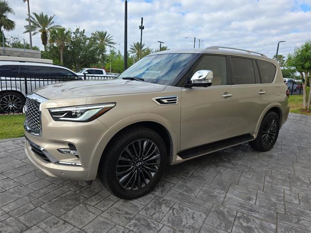 used 2024 INFINITI QX80 car, priced at $65,330