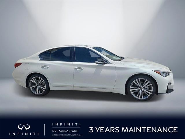 new 2024 INFINITI Q50 car, priced at $52,730