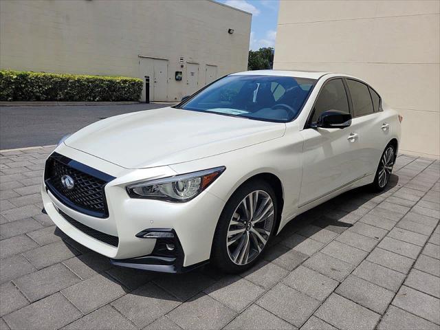 new 2024 INFINITI Q50 car, priced at $52,730