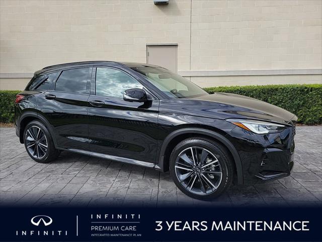 new 2025 INFINITI QX50 car, priced at $53,270