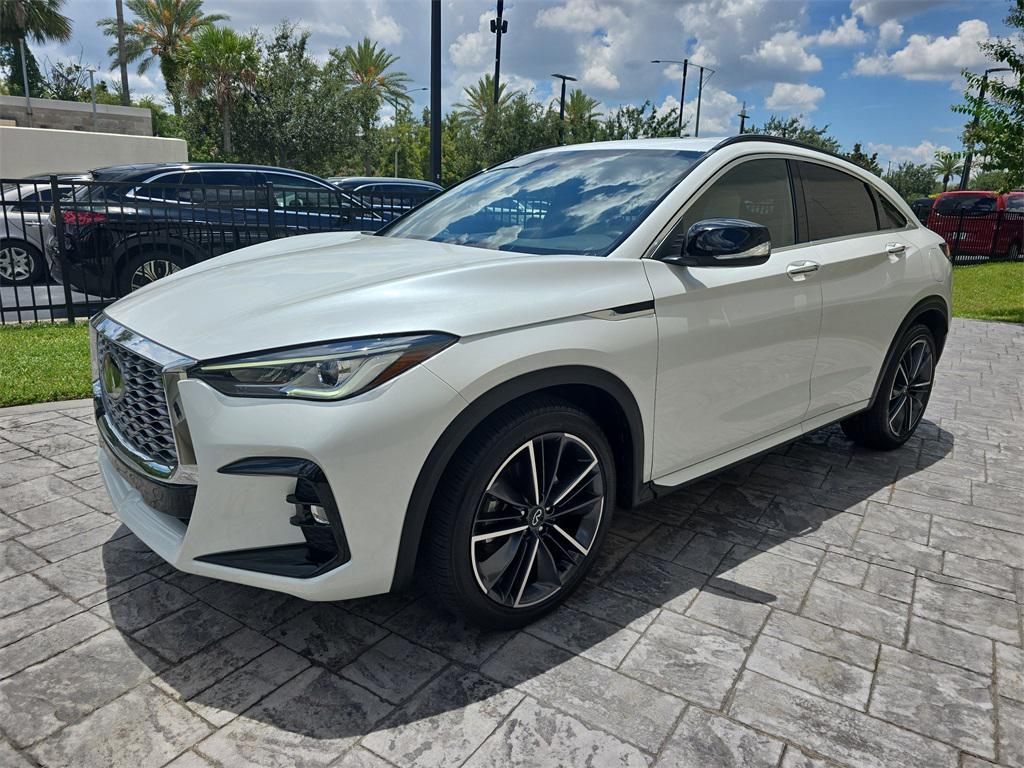 used 2024 INFINITI QX55 car, priced at $35,450