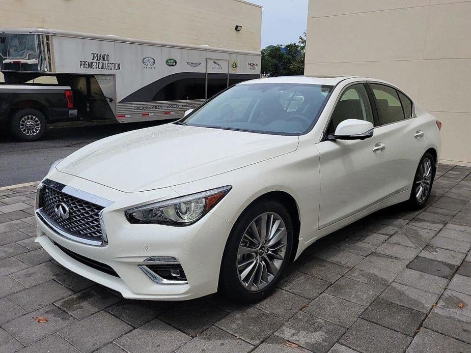 new 2024 INFINITI Q50 car, priced at $44,186