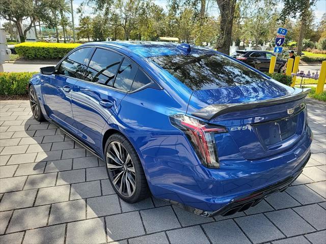 used 2022 Cadillac CT5-V car, priced at $87,500