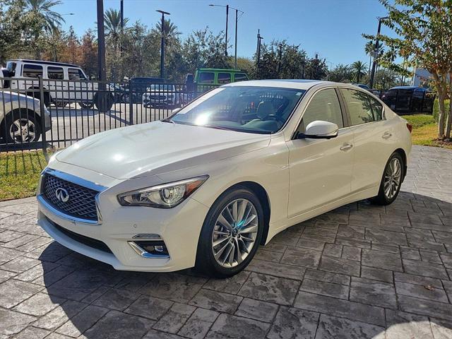 used 2022 INFINITI Q50 car, priced at $30,225