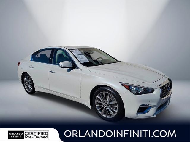 used 2022 INFINITI Q50 car, priced at $30,225