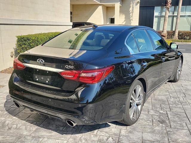 used 2022 INFINITI Q50 car, priced at $30,474