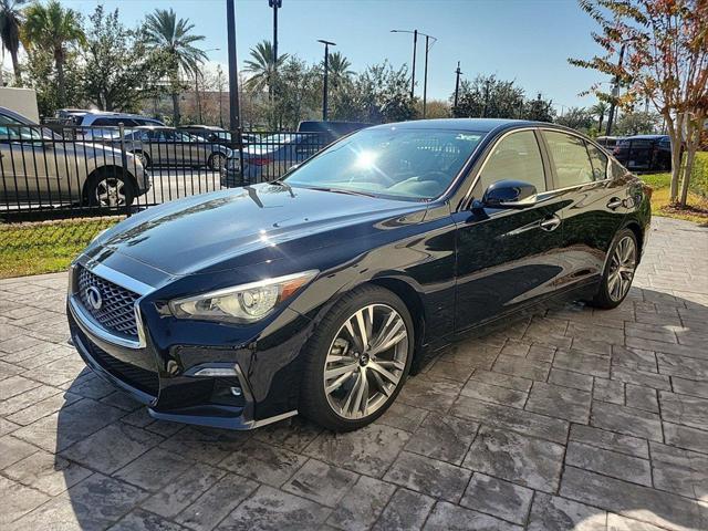 used 2022 INFINITI Q50 car, priced at $30,474