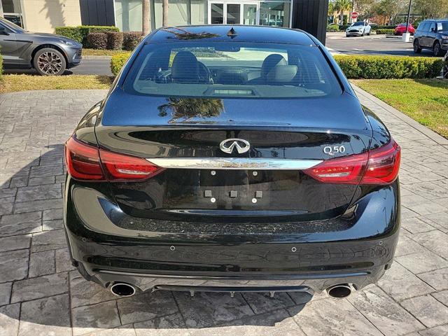 used 2022 INFINITI Q50 car, priced at $30,474