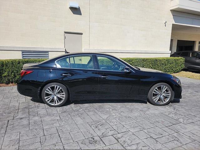 used 2022 INFINITI Q50 car, priced at $30,474