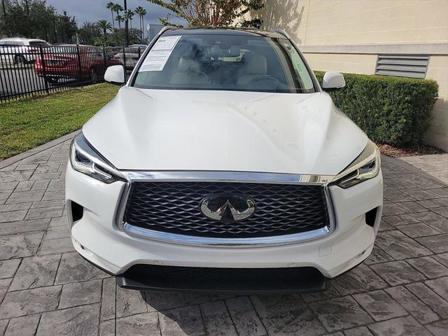 used 2021 INFINITI QX50 car, priced at $27,950