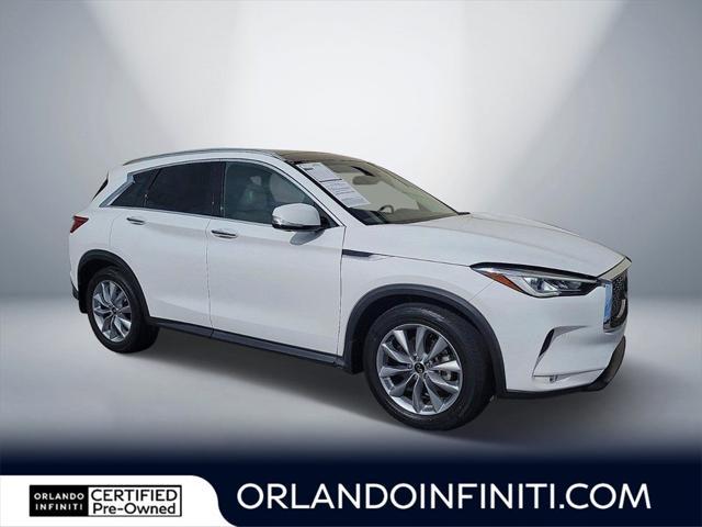 used 2021 INFINITI QX50 car, priced at $27,950