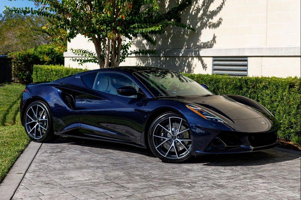 new 2025 Lotus Emira car, priced at $117,600
