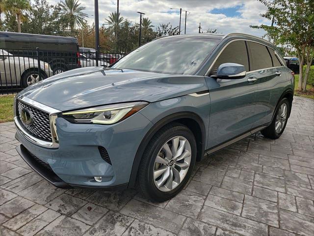 used 2022 INFINITI QX50 car, priced at $30,550