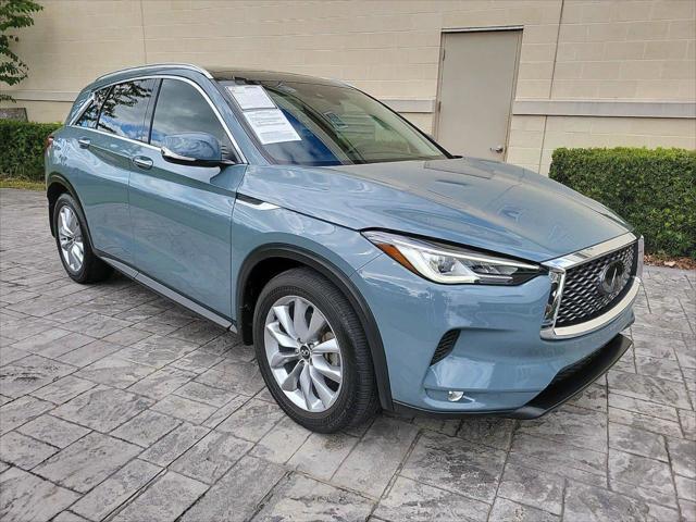 used 2022 INFINITI QX50 car, priced at $30,550