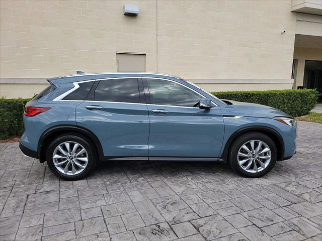 used 2022 INFINITI QX50 car, priced at $30,550