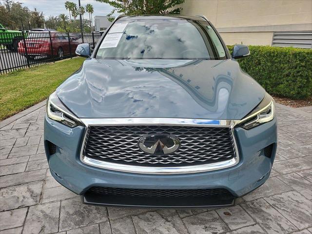 used 2022 INFINITI QX50 car, priced at $30,550