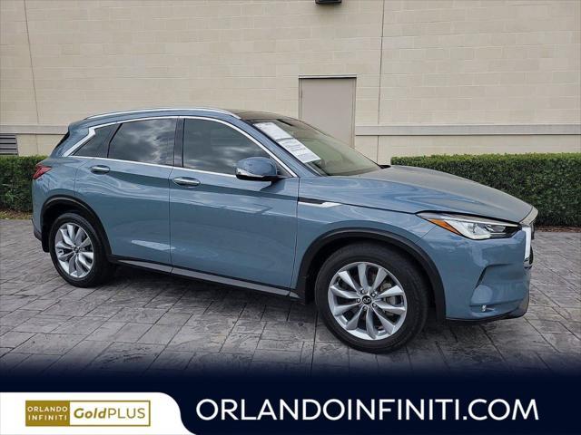 used 2022 INFINITI QX50 car, priced at $30,550