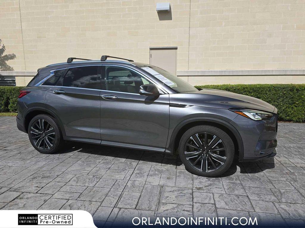 used 2022 INFINITI QX50 car, priced at $27,900