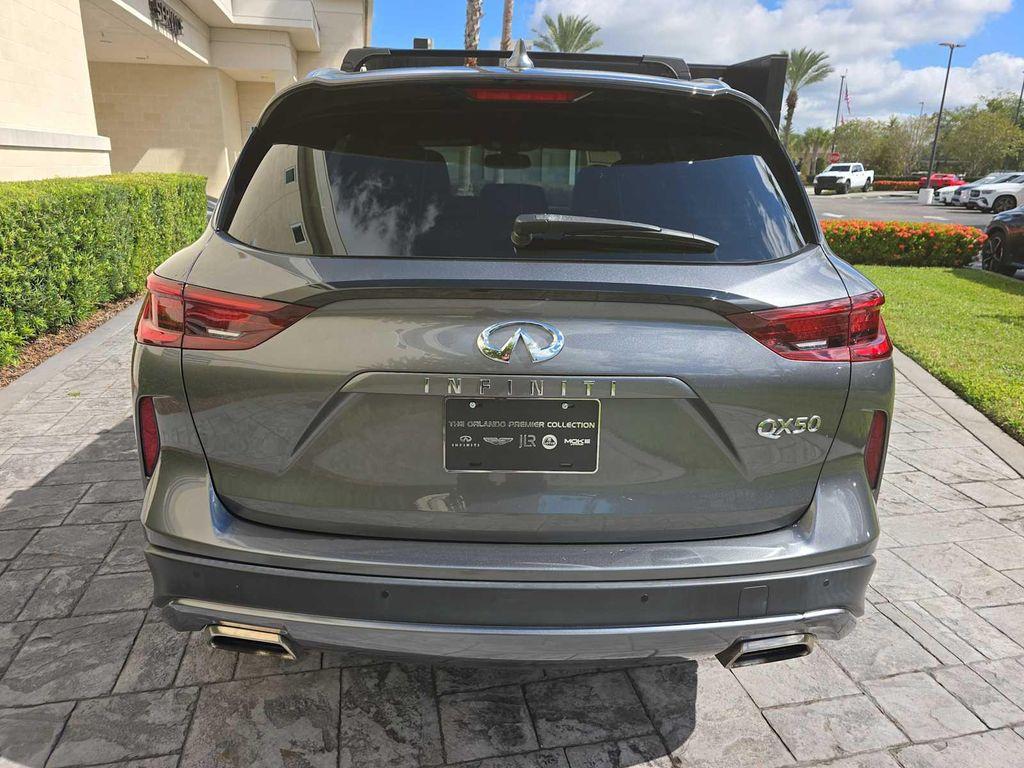 used 2022 INFINITI QX50 car, priced at $27,900