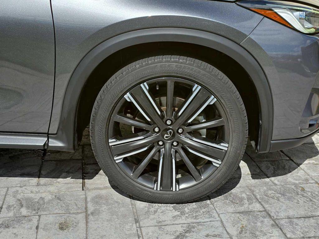 used 2022 INFINITI QX50 car, priced at $27,900