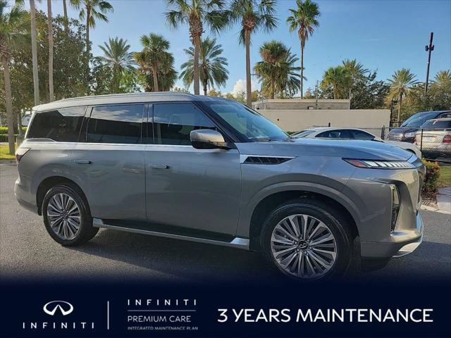 new 2025 INFINITI QX80 car, priced at $102,640