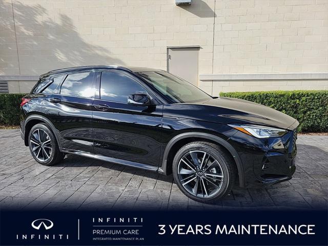 new 2025 INFINITI QX50 car, priced at $54,025