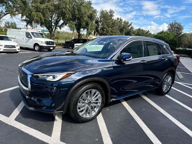 new 2025 INFINITI QX50 car, priced at $49,545