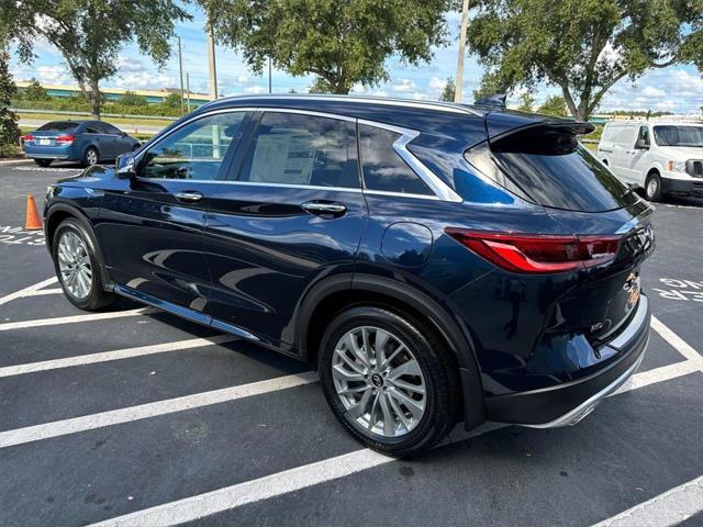 new 2025 INFINITI QX50 car, priced at $49,545