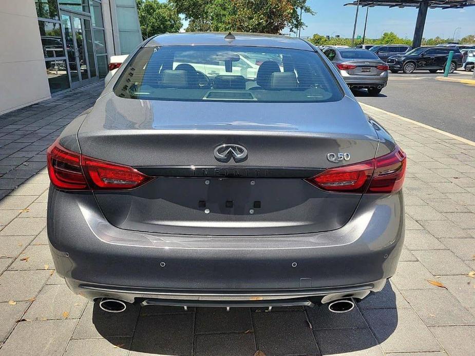 new 2024 INFINITI Q50 car, priced at $50,184