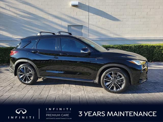 new 2025 INFINITI QX50 car, priced at $53,670