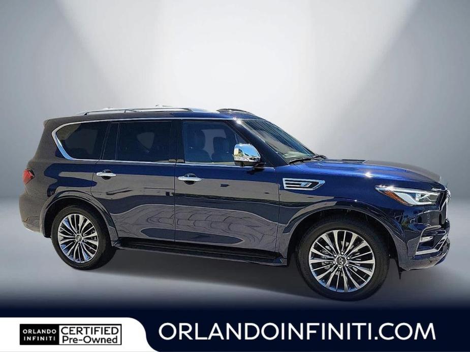 used 2021 INFINITI QX80 car, priced at $49,900