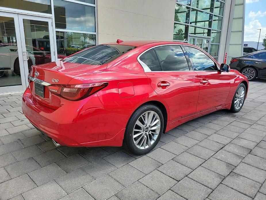 new 2024 INFINITI Q50 car, priced at $46,271