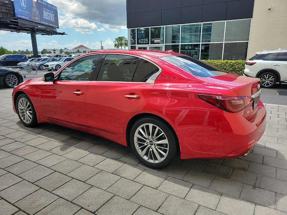 new 2024 INFINITI Q50 car, priced at $46,271