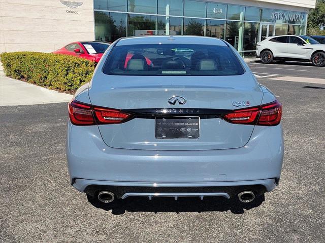 used 2024 INFINITI Q50 car, priced at $39,700