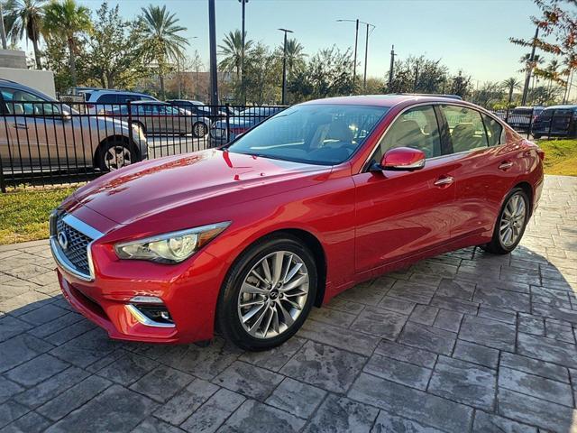 used 2023 INFINITI Q50 car, priced at $29,999