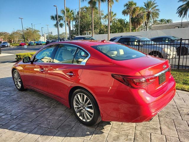 used 2023 INFINITI Q50 car, priced at $29,999