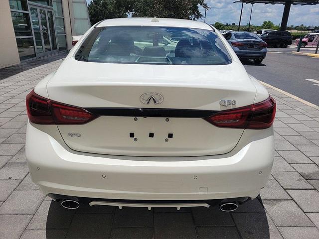 new 2024 INFINITI Q50 car, priced at $53,163