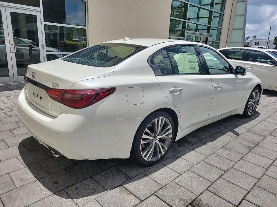 new 2024 INFINITI Q50 car, priced at $53,163