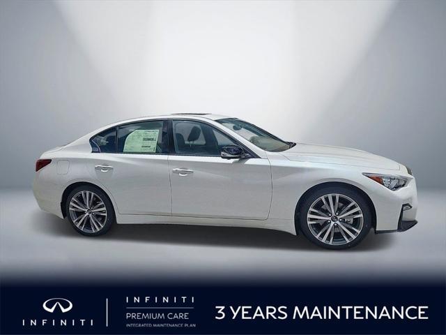 new 2024 INFINITI Q50 car, priced at $53,163